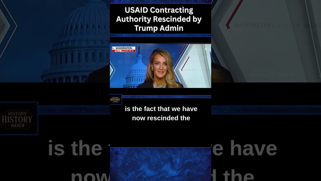 USAID Contracting Authority Rescinded By Trump