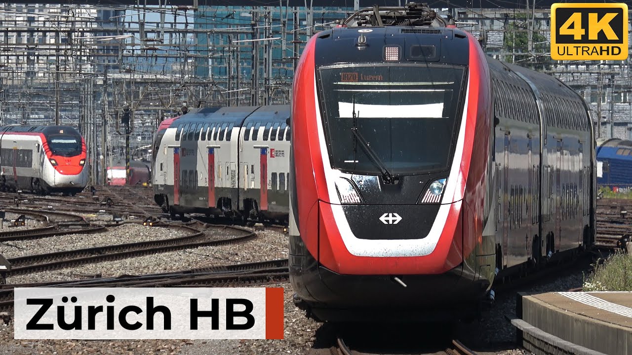 Zürich HB 20.06.2025 - TGV nach Paris, Railjet nach Wien & internationale Fernzüge
