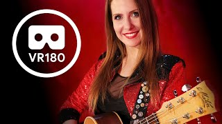 Sarah Bird performs her Song Trampoline - live, unplugged and in VR180 3D