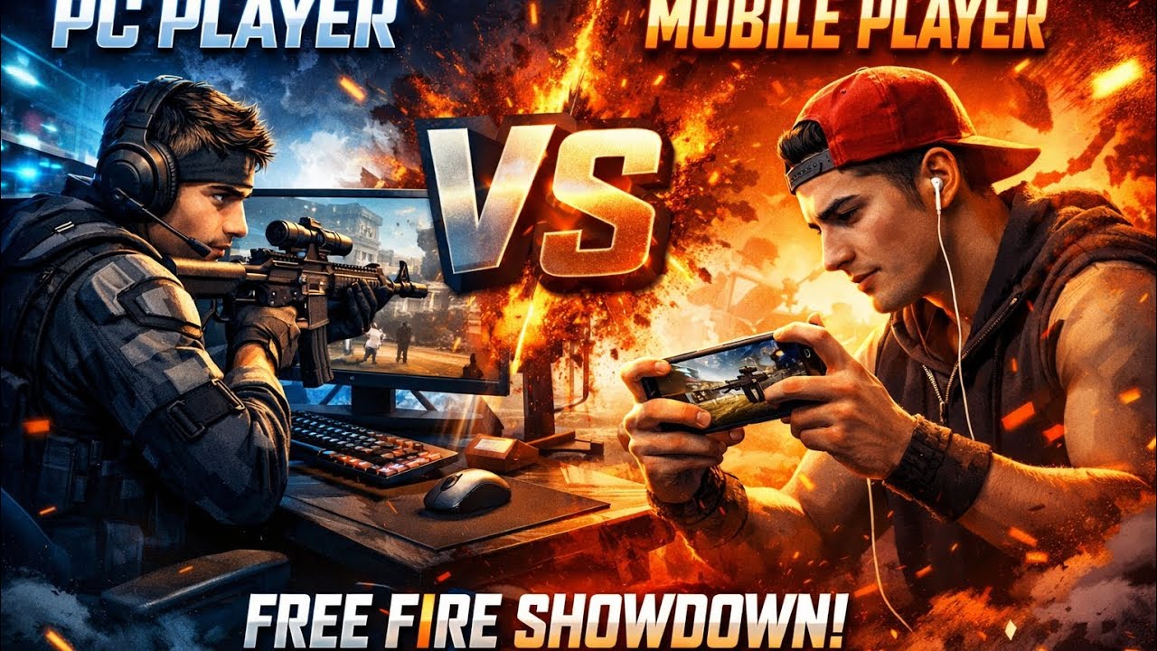 Mobile Player vs PC Player | Free Fire Epic Fight 😱🔥