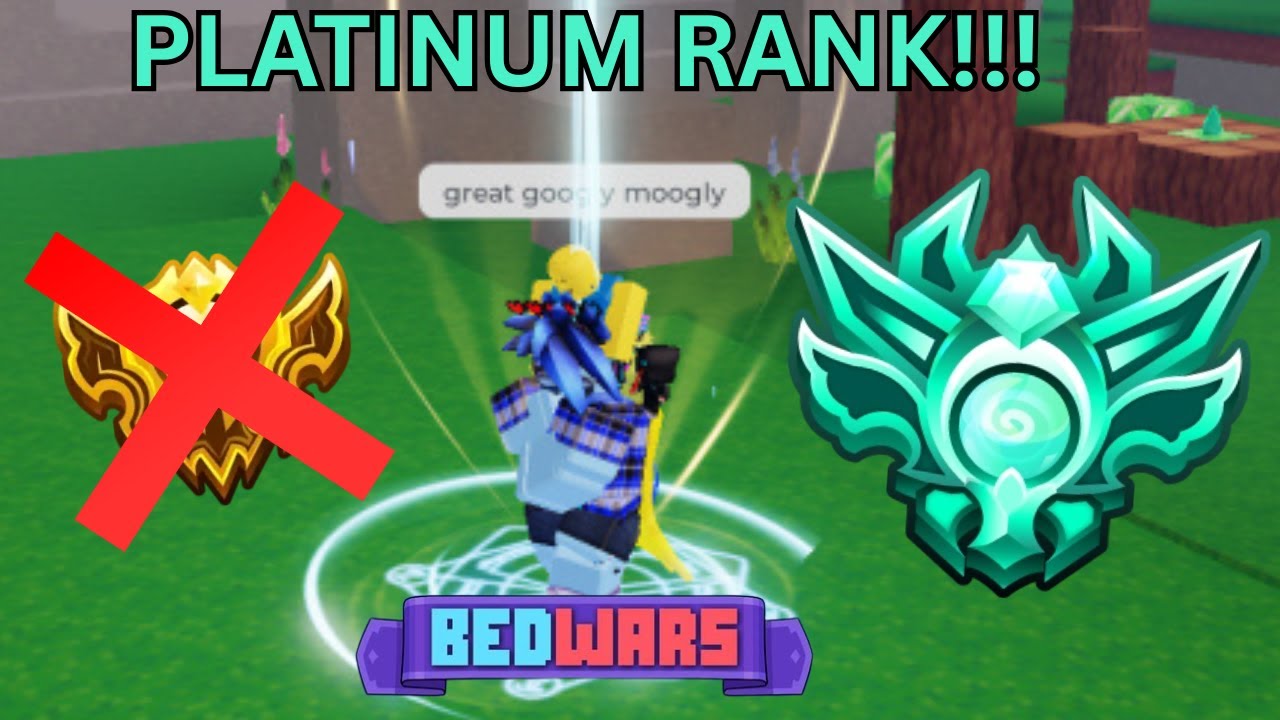 I FINALLY HIT PLATINUM RANK IN ROBLOX BEDWARS!!! - YouTube