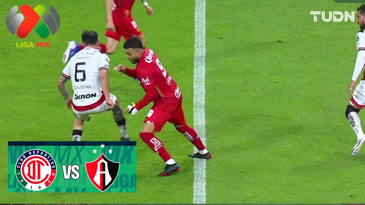 ¡JUGADÓN DE VEGA! Toluca vs Atlas | Liga MX - Jornada 11 Clausura 2026 ...