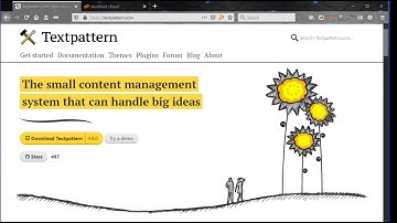 Textpattern CMS Tutorial 2 OneClick install