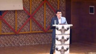 Acto electoral de Falange Auténtica en Guareña (parte 1)