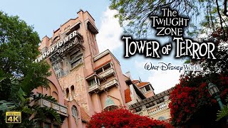 The Twilight Zone Tower of Terror On Ride Low Light 4K POV Walt Disney World 2023 03 22