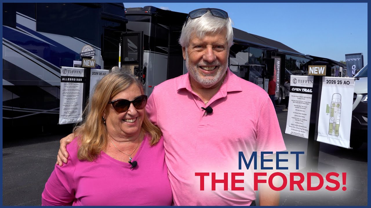 Advice for Future RV Buyers: How Russ & Barb Ford Chose Their Third Tiffin Motorhome