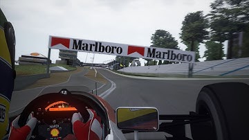 Ayrton Senna @ Interlagos | 1:12.938 | HOTLAP | F1 1992 Onboard