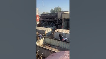 Container convert in to basket for Offshore # Short#Rawat steel# video