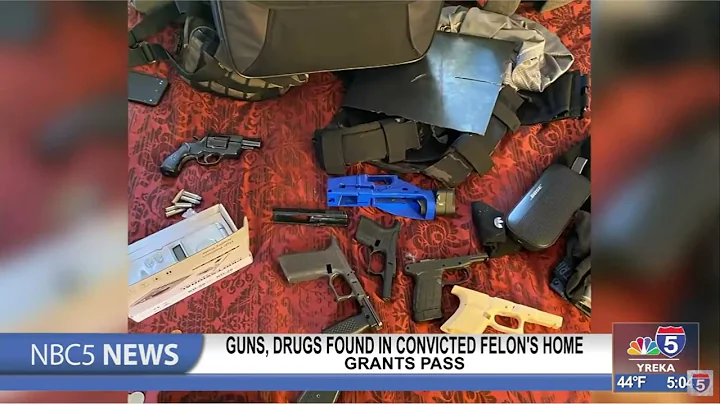 Convicted felon back in jail on guns, drugs charges out of Josephine County