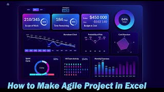 How to make an Excel dashboard for agile project management in app development screenshot 5