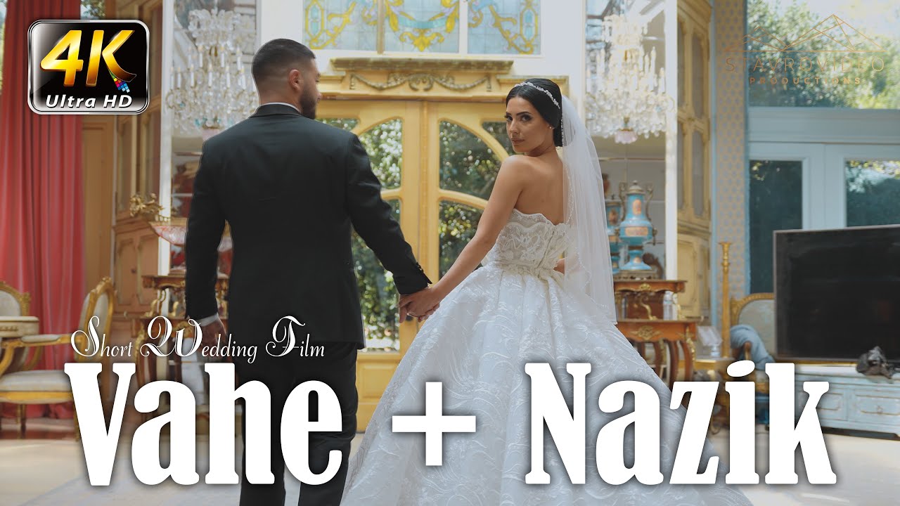 Vahe  Nazik 4K UHD Short Wedding Film at Palladio hall St Leon Church and Sunset Estate