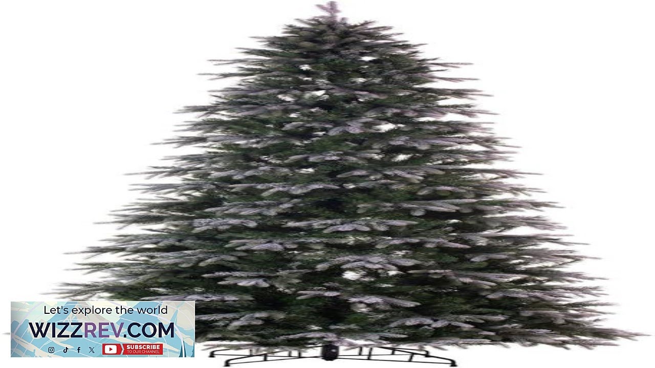 Vickerman 10' x 54" Frosted Douglas Fir Artificial Slim UnLit Christmas Tree.