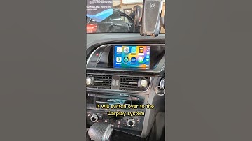 📺 AUDI A4 & A5 (B8) Apple CarPlay Upgrade on the Original Screen #audia4 #audia5 #carplay