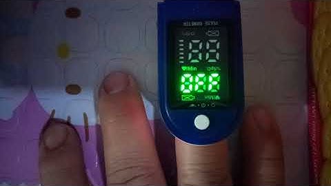 Oximeter not working