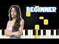 Olivia Rodrigo - Deja Vu | Beginner Piano Tutorial | Easy Piano