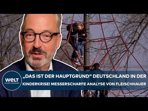 JAN FLEISCHHAUER: "Das ist der Hauptgrund!" Deutschland in der Kinderkrise! Messerscharfe Analyse