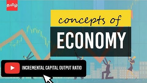 LEC 7 : Incremental Capital Output Ratio | ECONOMY Core Topics  | UPSC Prelims | Explained