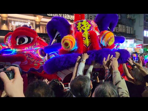 馬年大年初一花車巡遊表演 2026 | 新春國際匯演之夜 |尖沙咀 | 香港 | Cathy International Chinese New Year Night Parade | HK