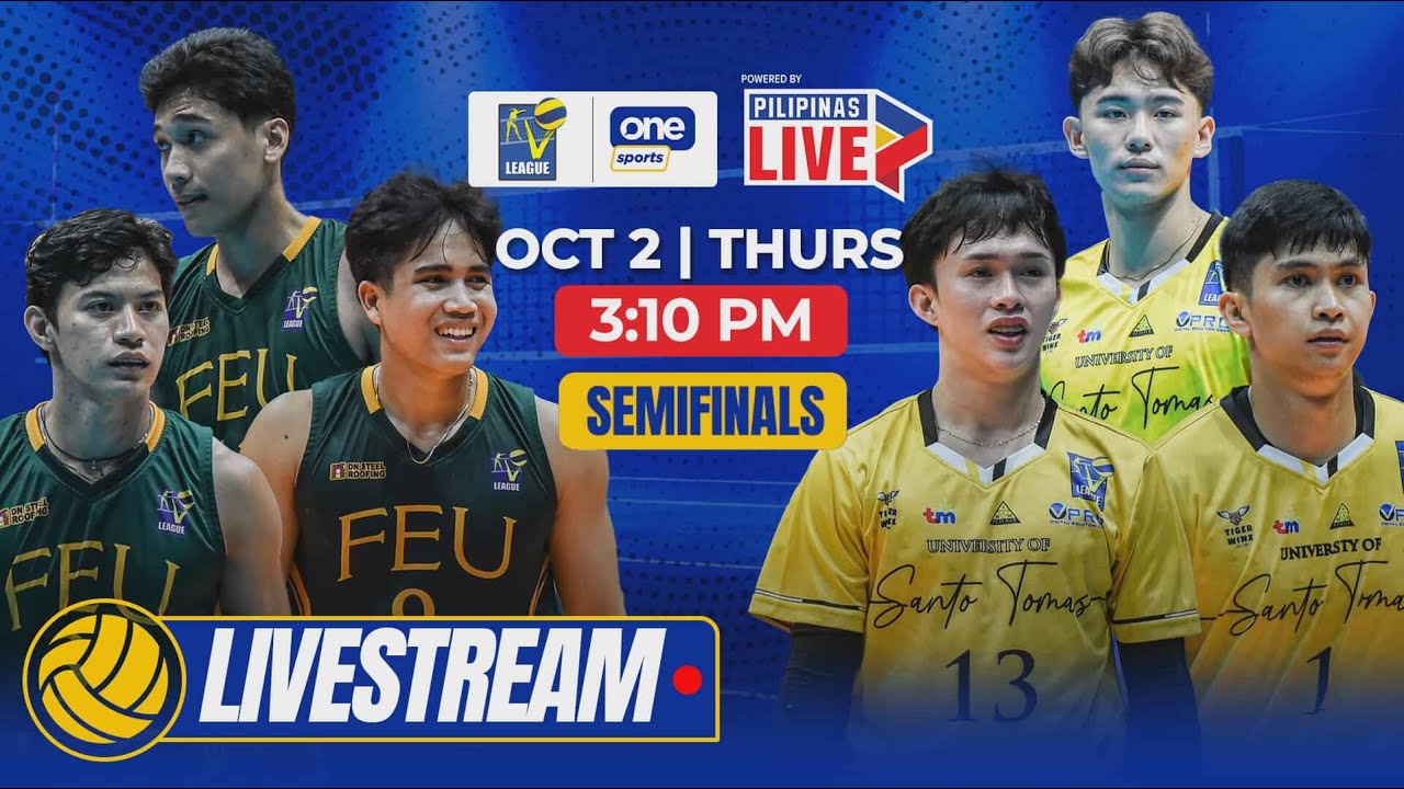 LIVE: FEU vs. UST | 2025 V-LEAGUE COLLEGIATE CHALLENGE | October 2, 2025