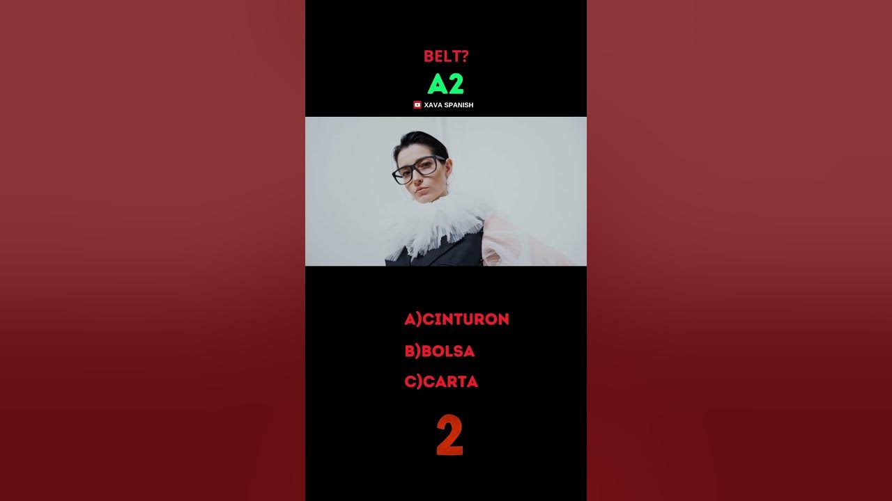 what-does-belt-mean-in-spanish-youtube