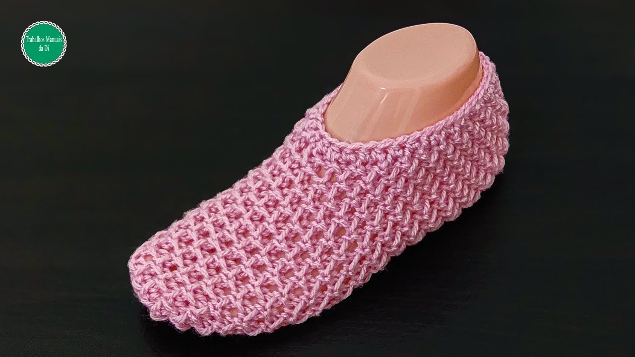 Простые тапочки спицами — пошаговое руководство