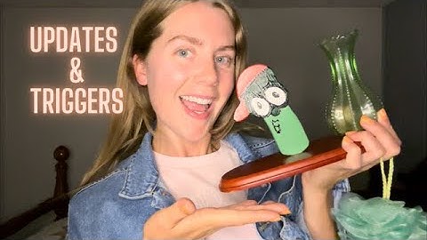 ASMR Whisper Ramble With Random Triggers For Tingles