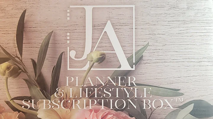 Jane's Agenda September Subscription Box @Jane's A...
