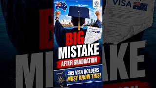 Graduated in Australia? Don't Miss This | POST-STUDY WORK VISA #studentvisaaustralia #ytshorts