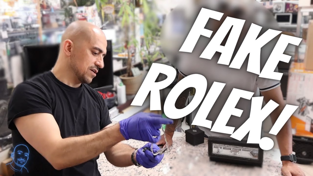 GUY BRINGS FAKE ROLEX TO SELL ME!