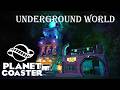 Building an Underground World in Planet Coaster 2 | Plaza Shops