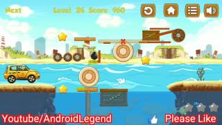 Build It River Bridge Level 24 All 3 Star Android Walkthrough screenshot 5