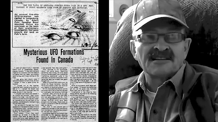 Farmer Edwin Fuhr on witnessing 5 landed UFOs in h...