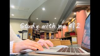 [Study with me] Oxford Art, Archaeology and Ancient World Library | 45Min Spring Vibes Playlist