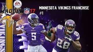 Madden 17 Minnesota Vikings Francise Episode 1: Intro