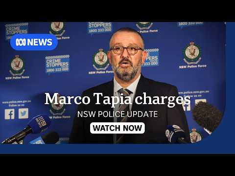 IN FULL: Three people including alleged shooter charged in the murder of Marco Tapia | ABC NEWS