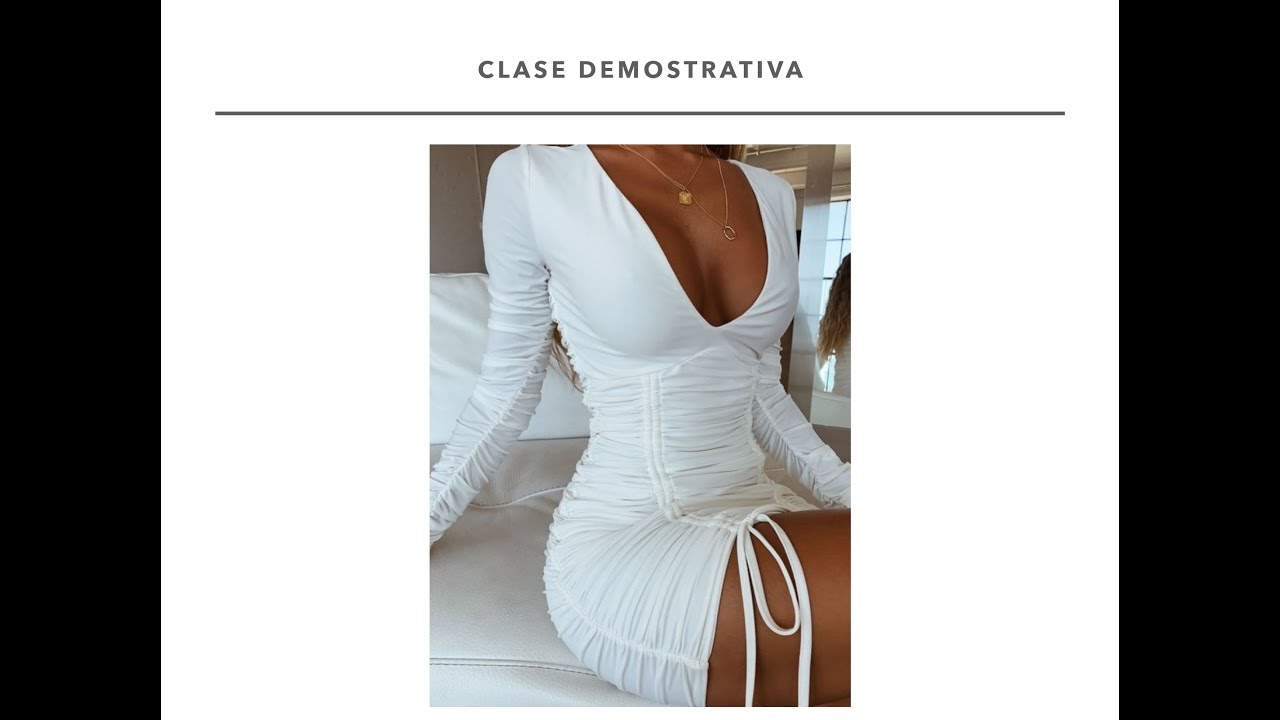 Vestido Lycra Blanco