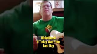 Nickelback: If Today Was Your Last Day - Cover by Joe Monto. #nickelback #hardrock #coversong