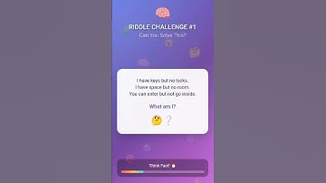 Riddle Time: What Has Keys but No Locks? 🔑🧠