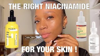 3 AFFORDABLE NIACINAMIDE SERUMS FOR YOU | How to get rid of Textured Rough Skin.