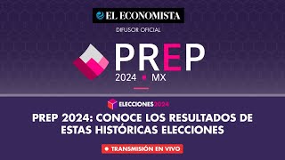 EN VIVO PREP 2024: Informe del INE sobre la recepción de votos y desarrollo de la Jornada Electoral