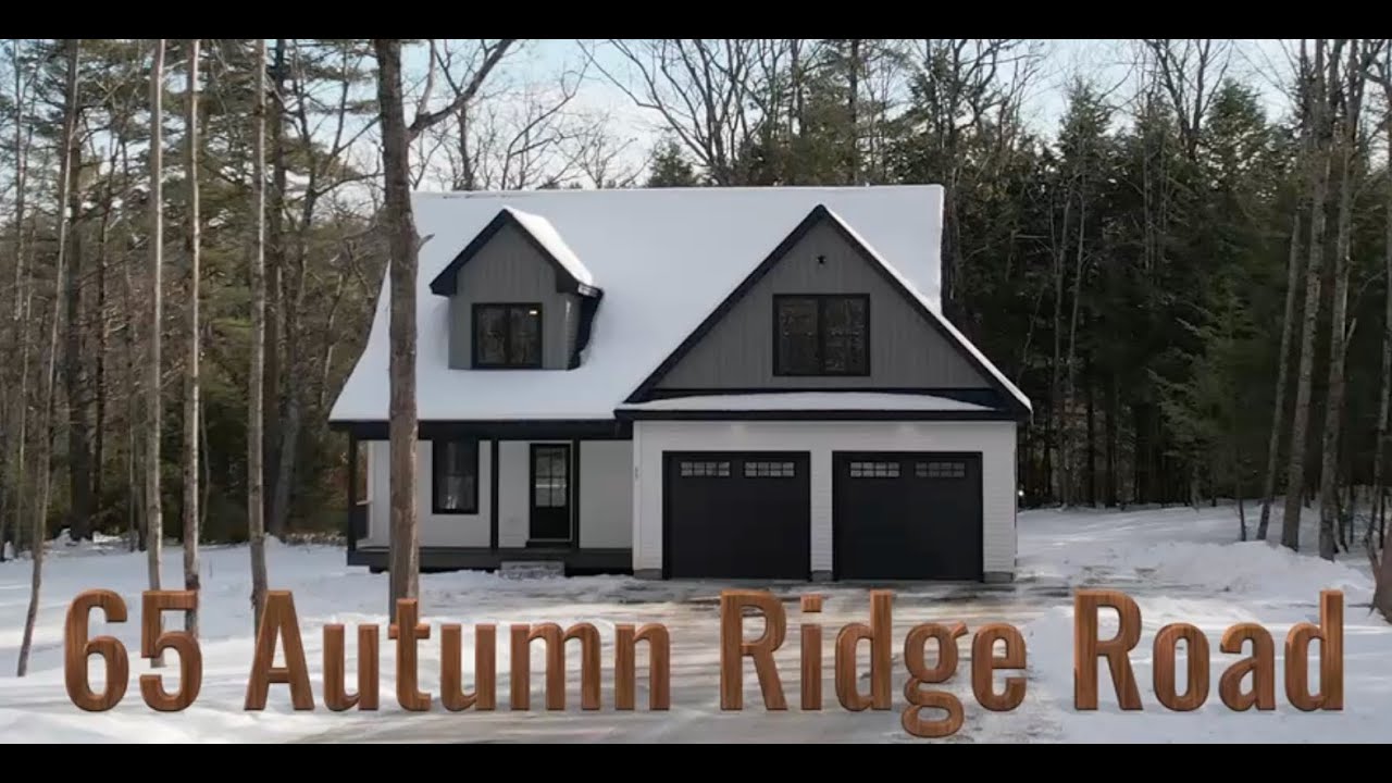 Новый дом мечты - 65 Autumn Ridge Road, Сабаттус, штат Мэн.