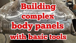 Building complex body panels with simple tools