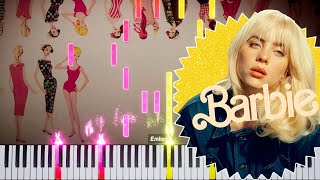Billie Eilish - What Was I Made For (Barbie Movie) - Piano Tutorial Synthesia