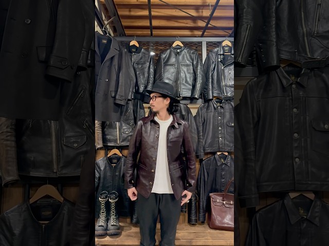 FOUNTAINHEAD LEATHERのカーコート🙇‍♂️