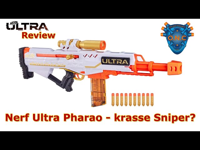 REVIEW] Nerf Ultra Pharaoh  Ultra SNIPER RIFLE!? 