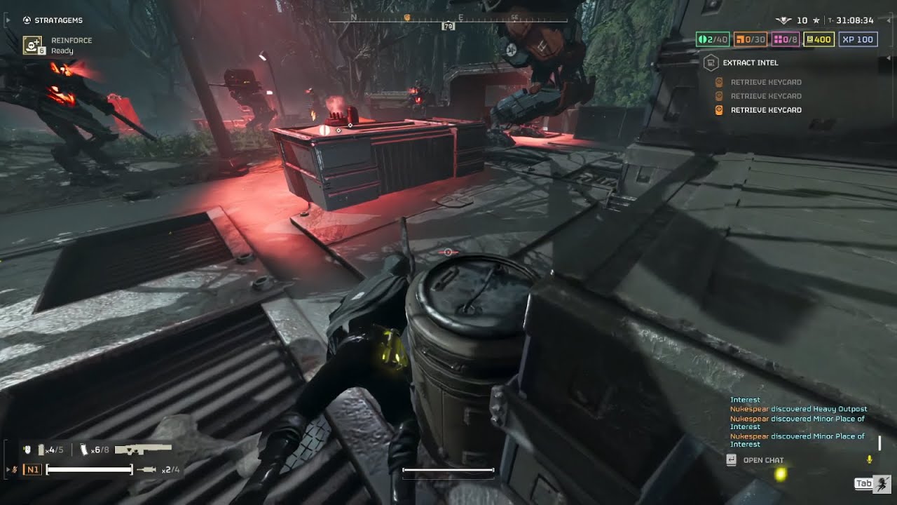 Helldivers 2 - Ghostdive, no detection, no shots fired, no stratagem used.