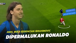 “Dipermalukan Ronaldo Sejak Pertama Bertemu” Inilah Hari Dimana Ibrahimovic Mulai Membenci Ronaldo