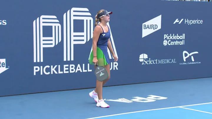 Baird Open - Womens Singles Gold - Jansen Vs Waters