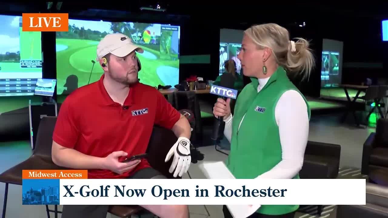 Open at XGolf in Rochester YouTube
