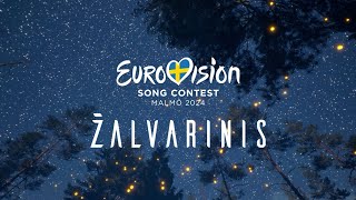 ŽALVARINIS - Gaudė Vėjai | Eurovision 2024 | LITHUANIA